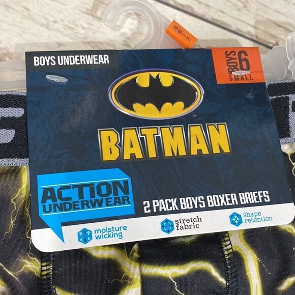 2-Pack Boys Batman Boxer Briefs NWT - Picture 5 of 7